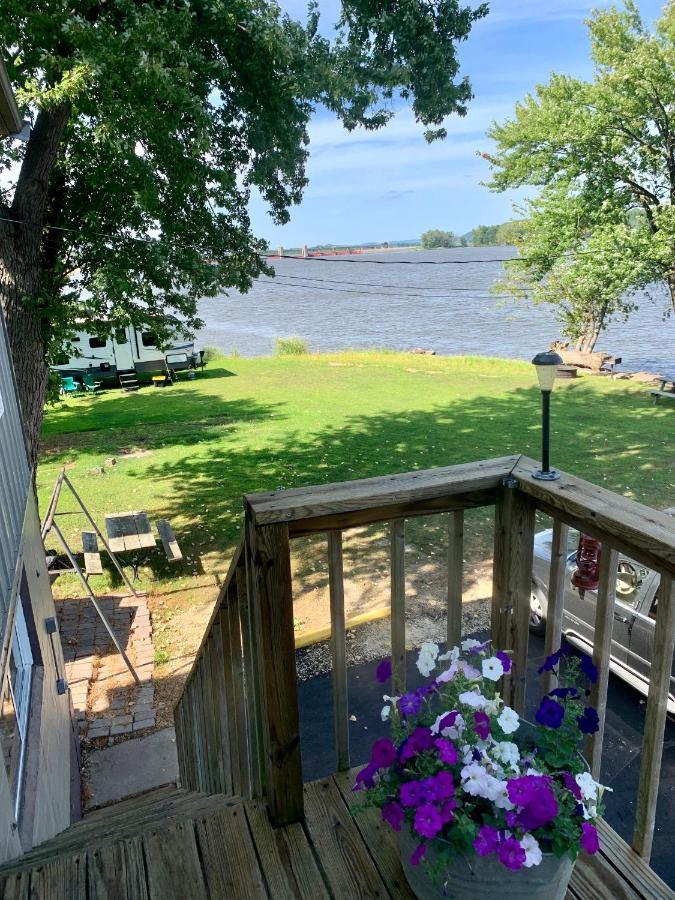Mississippi River Cabin Bellevue Exterior foto